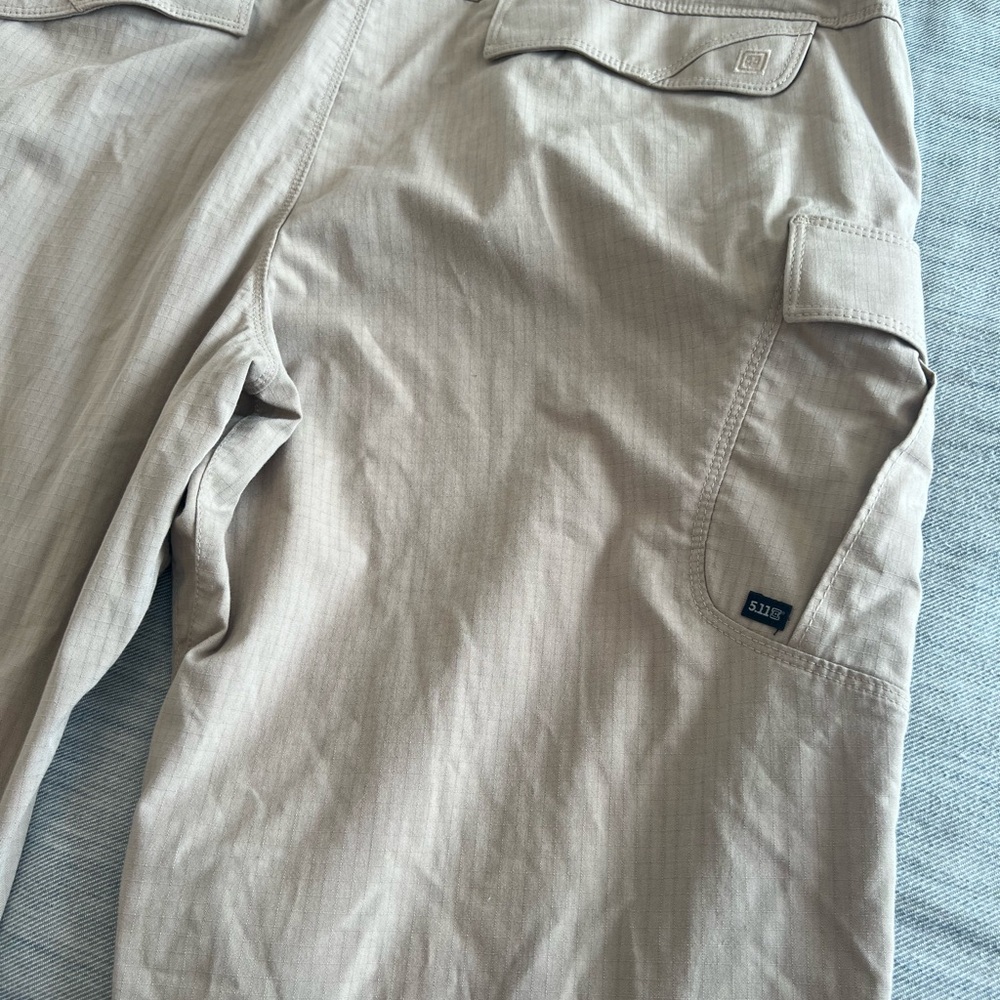 5.11 Tactical Tan Cargo Pants Versatile Style - Picture 3 of 6
